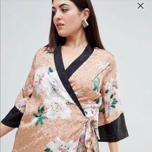 Asos Kimono Wrap Dress